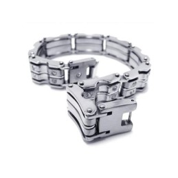Herren Jungen Silber Charm Reines Titan Armband Armreif