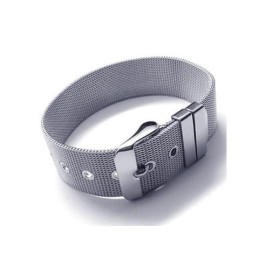 Herren Jungen Silber Reines Titan Armband Charm Armreif