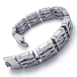 8,1 Zoll Diamant-Titan-Armband