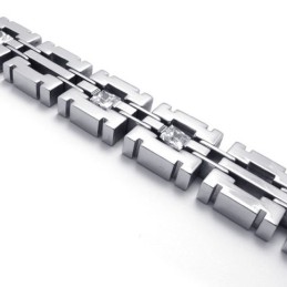 8,1 Zoll Diamant-Titan-Armband