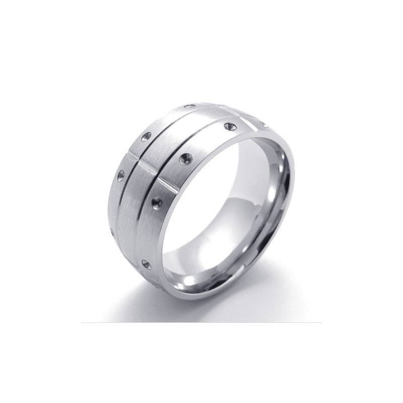 Polierter Titanring Polierter Titanring
