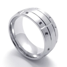 Polierter Titanring