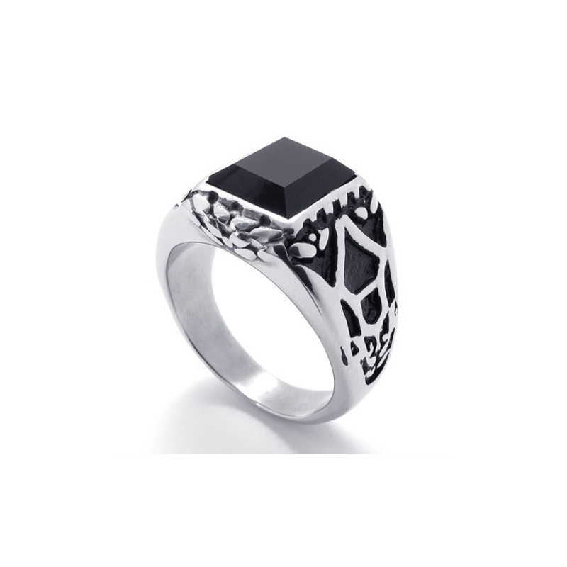 Edelstein-Titanring Edelstein-Titanring