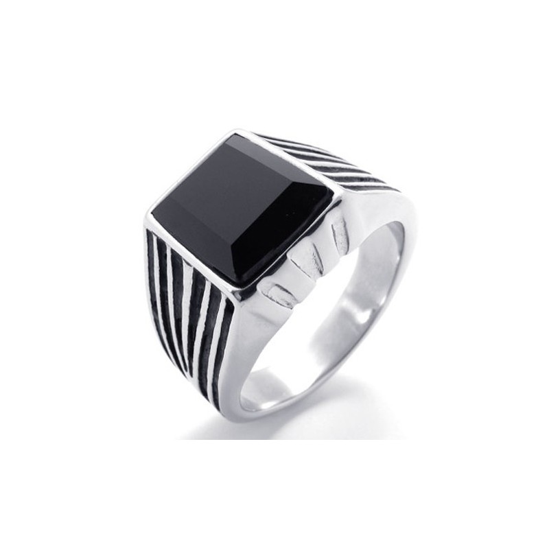 Edelstein-Titanring Edelstein-Titanring