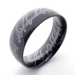 Schwarzer Lord Titanring