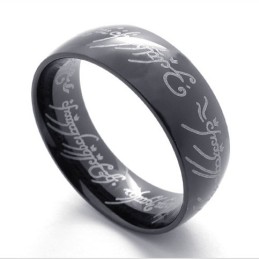Schwarzer Lord Titanring
