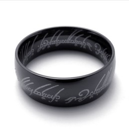 Schwarzer Lord Titanring