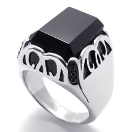 Edelstein-Titanring