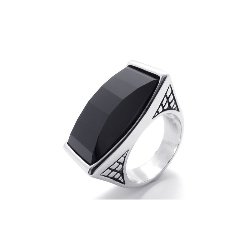 Edelstein-Titanring Edelstein-Titanring