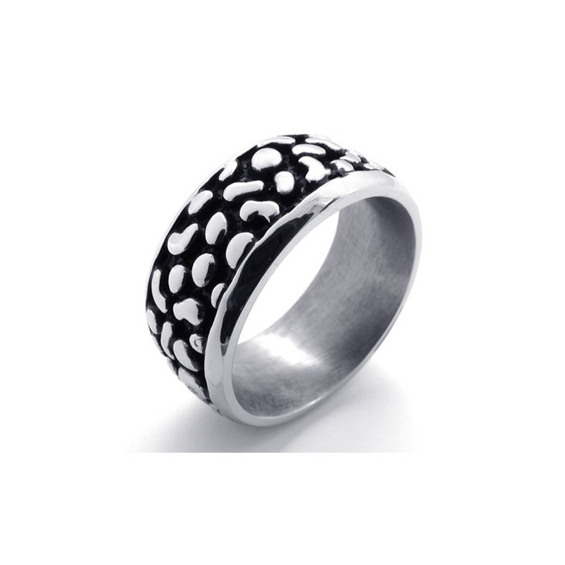 Schwarzer Vintage Titanring Schwarzer Vintage Titanring