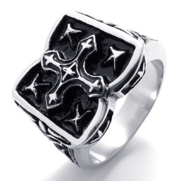Kreuz Titanring