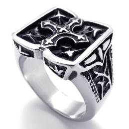 Kreuz Titanring