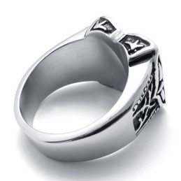 Kreuz Titanring