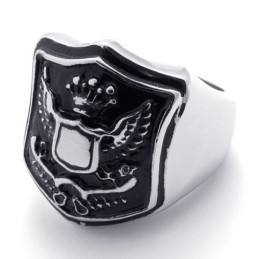 Titanring Mit Adler