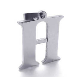 Titananhänger Mit Dem Buchstaben „H“