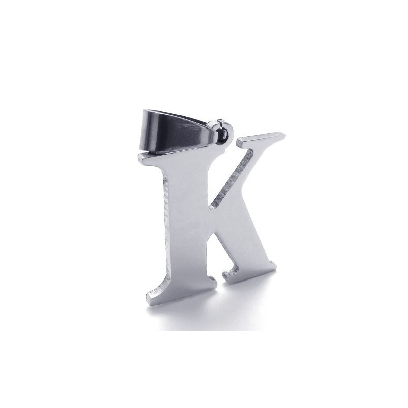 Titan-Anhänger Mit Dem Buchstaben „K“ Titan-Anhänger Mit Dem Buchstaben „K“
