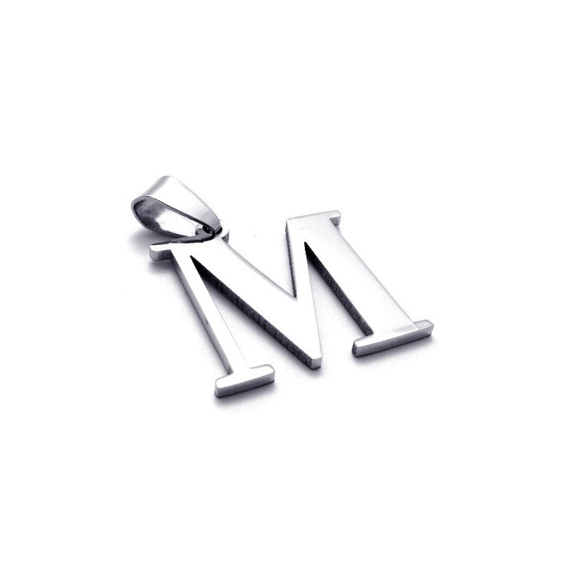 Titananhänger Für Den Buchstaben "M" Titananhänger Für Den Buchstaben "M"