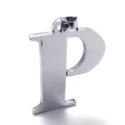 Titananhänger Für Den Buchstaben "P"