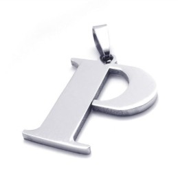 Titananhänger Für Den Buchstaben "P"