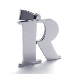 Titananhänger Mit Dem Buchstaben „R“