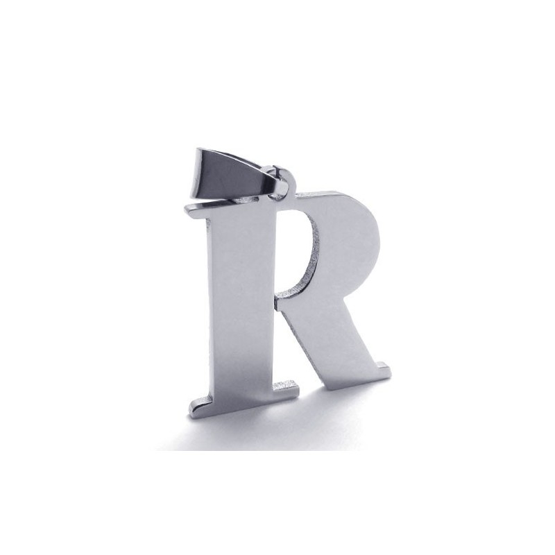 Titananhänger Mit Dem Buchstaben „R“ Titananhänger Mit Dem Buchstaben „R“