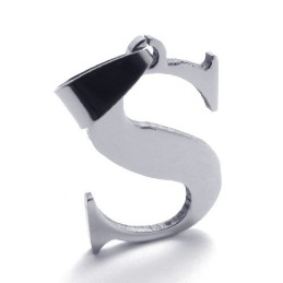 Titananhänger Für Den Buchstaben "S"