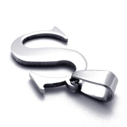 Titananhänger Für Den Buchstaben "S"
