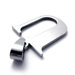 Titananhänger Mit Dem Buchstaben „U“