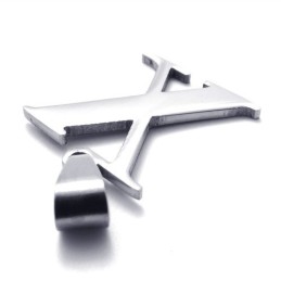 Titan-Anhänger Mit Dem Buchstaben „X“