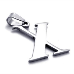 Titan-Anhänger Mit Dem Buchstaben „X“