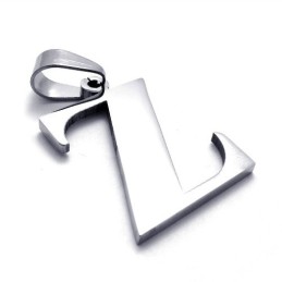 Titananhänger Mit Dem Buchstaben „Z“