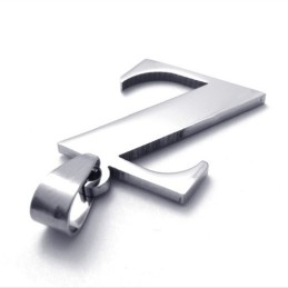 Titananhänger Mit Dem Buchstaben „Z“
