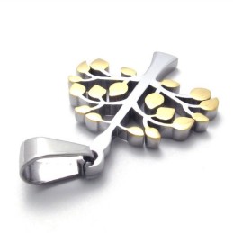 Baumanhänger Aus Titan Und Gold