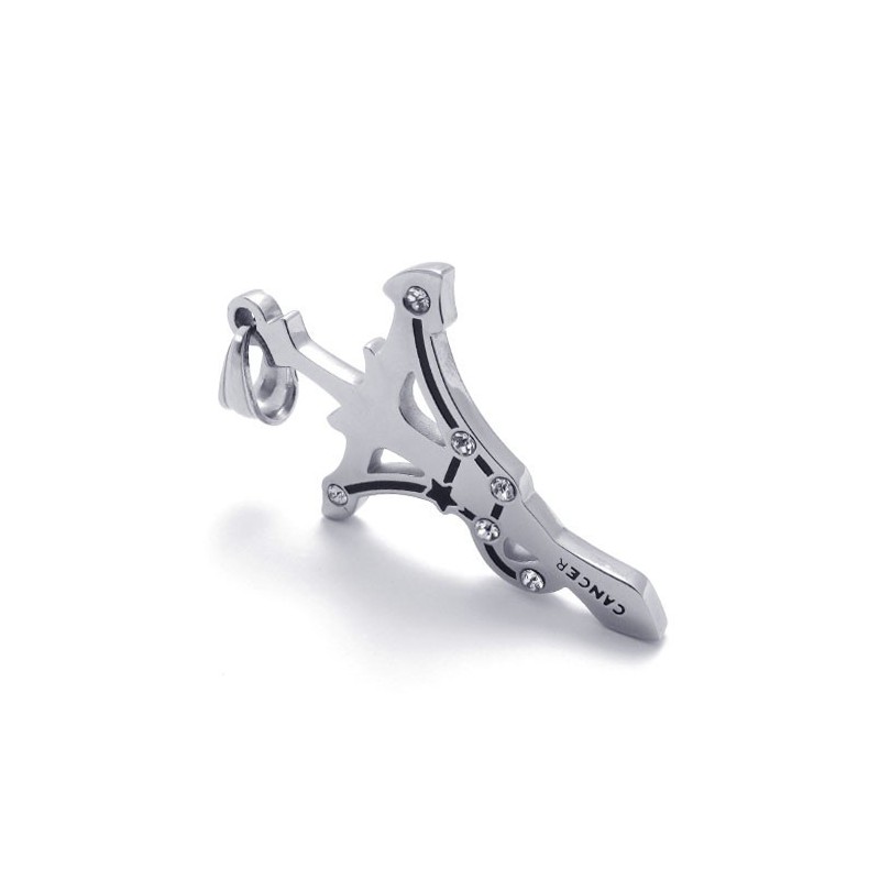 Titan Krebs Strass Anhänger Titan Krebs Strass Anhänger