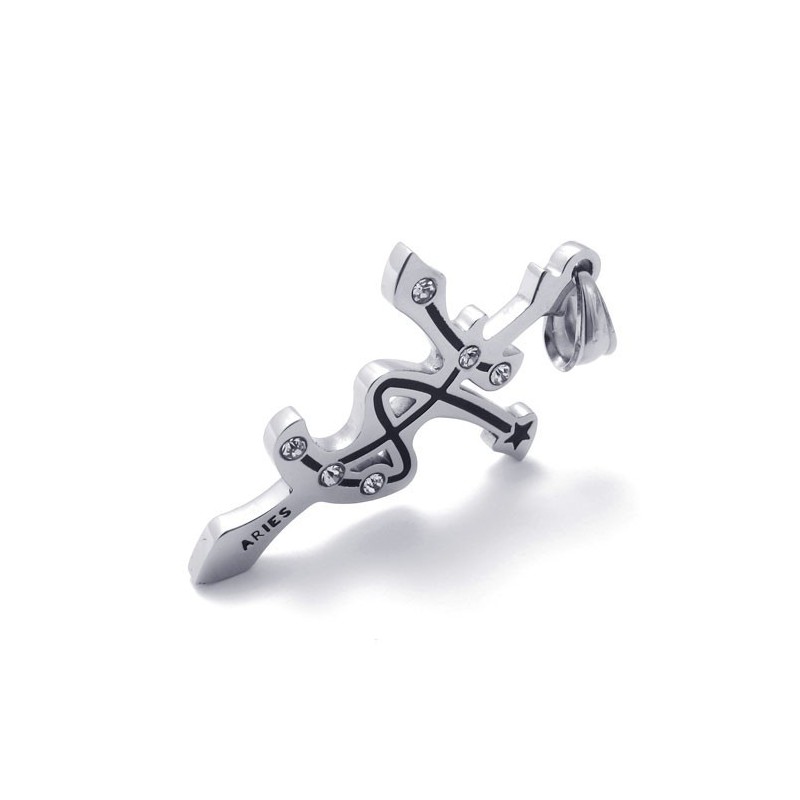 Widder Titan Strass Anhänger Widder Titan Strass Anhänger