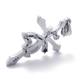 Leo Titan Anhänger Mit Strasssteinen