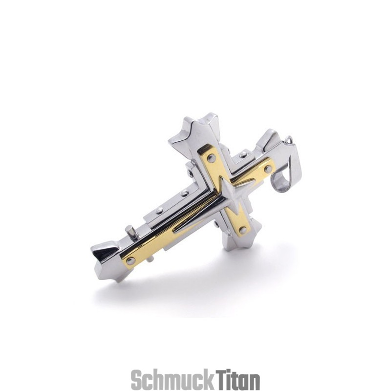 Kreuz Titan Anhänger
