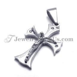Mode Damen Titan Kreuz Für Jesus Anhänger