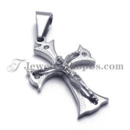 Mode Damen Titan Kreuz Für Jesus Anhänger