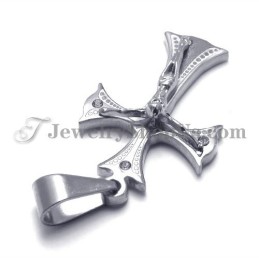 Mode Damen Titan Kreuz Für Jesus Anhänger