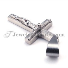 Titan-Kreuz-Jesus-Anhänger Für Damen