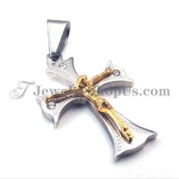 Mode Gold Damen Titan Kreuz Für Jesus Anhänger