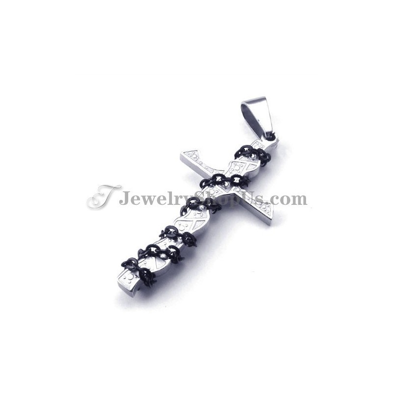 Eleganter Kreuz-Anhänger Aus Titan Eleganter Kreuz-Anhänger Aus Titan