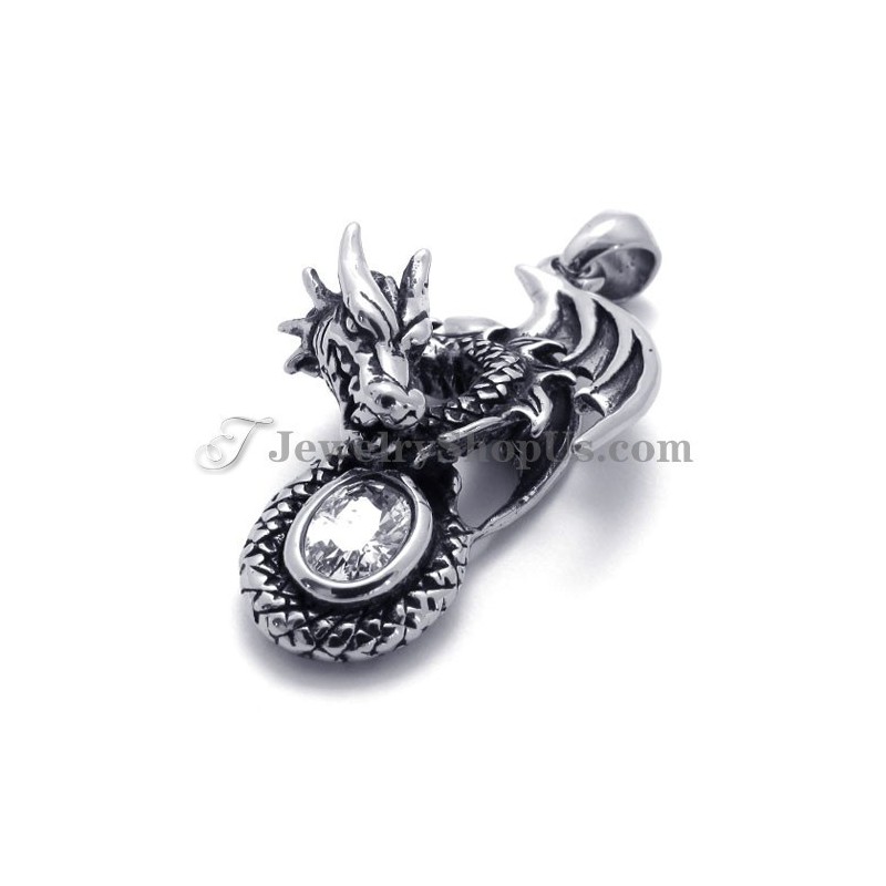 Drachen-Titan-Anhänger Mit Zirkon Drachen-Titan-Anhänger Mit Zirkon