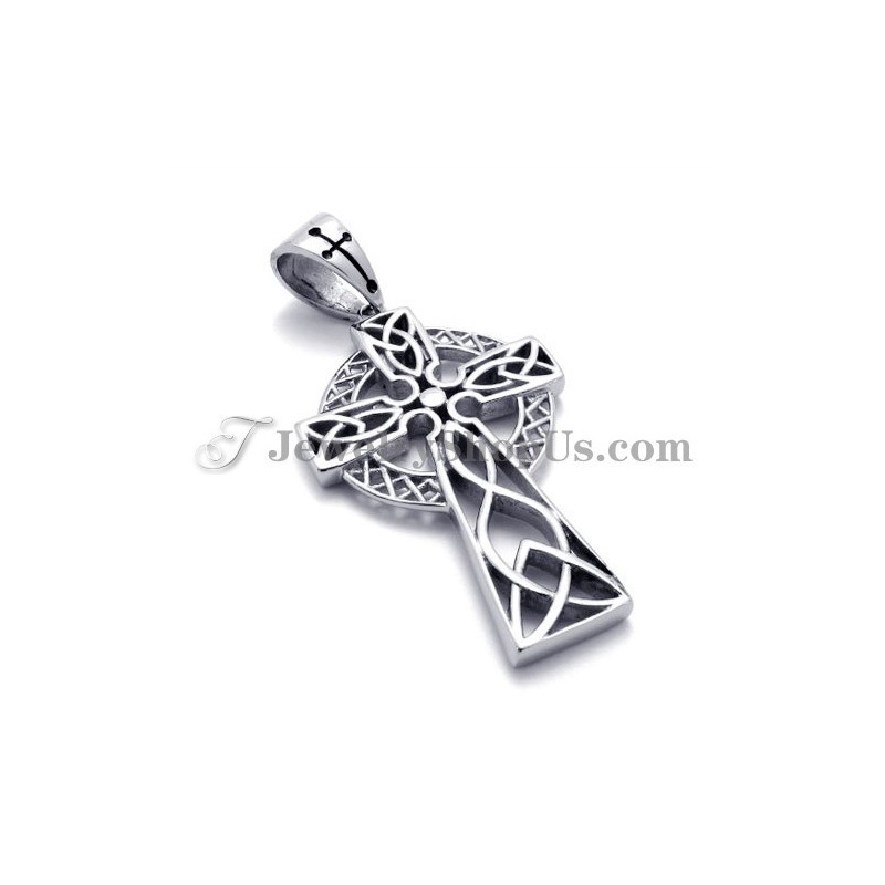 Eleganter Titananhänger Mit Braunem Zirkon Eleganter Titananhänger Mit Braunem Zirkon