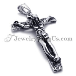 Titan-Kreuz-Jesus-Anhänger