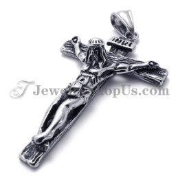 Titan-Kreuz-Jesus-Anhänger