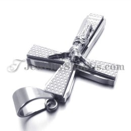 Eleganter Titan-Kreuz-Anhänger Von Jusus