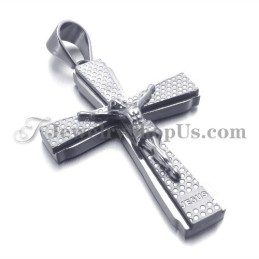 Eleganter Titan-Kreuz-Anhänger Von Jusus