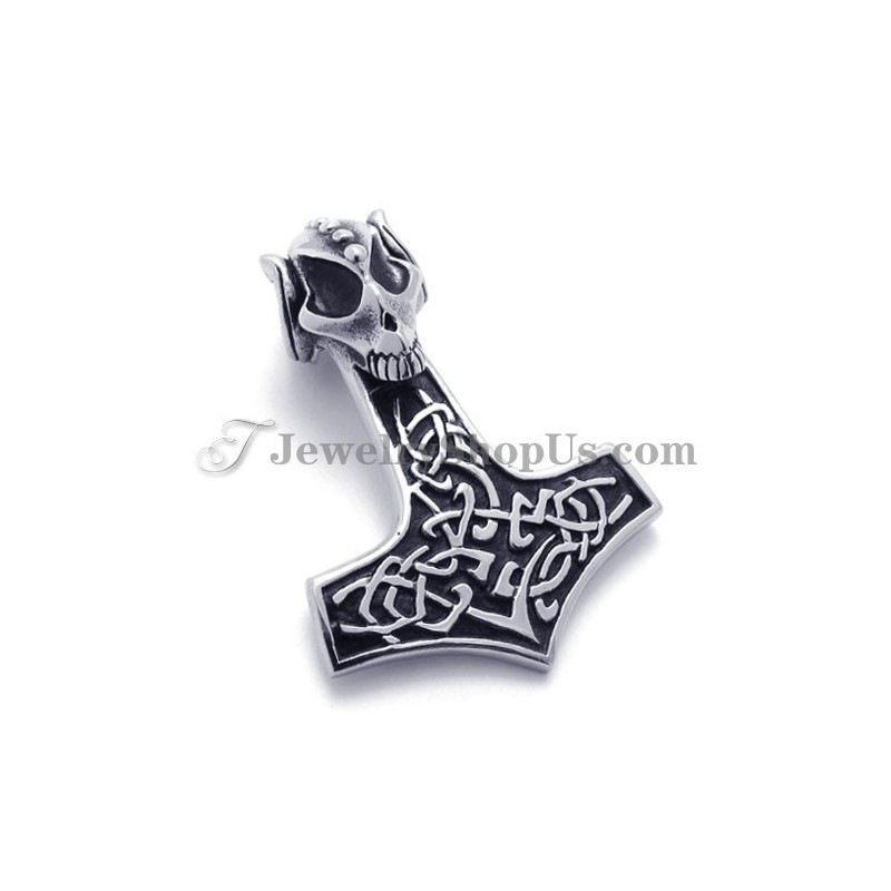 Mode Totenkopf Mit Kreuz Titan Anhänger Mode Totenkopf Mit Kreuz Titan Anhänger